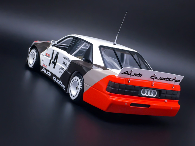 Illustration for article titled With Quattro and turbocharger in the land of the V8 monsters